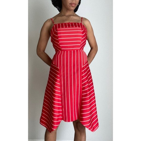 Banana Republic sz 0 spaghetti strap fit & flare 50’s vintage inspired casual dr - Picture 8 of 8